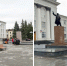 Потёмкинские деревни. После торжественного открытия обновлённой площади возле Машиностроительного техникума убрали все лавочки и урны - Между Строк