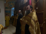 В канун Недели 27-й по Пятидесятнице епископ Феодосий возглавил всенощное бдение в Свято-Троицком кафедральном соборе