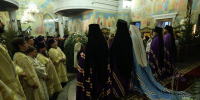 Епископ Нижнетагильский и Невьянский Феодосий принял участие в Рождественской Великой вечерне в Екатеринбурге - Нижнетагильская епархия