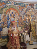 Митрополит Ташкентский и Узбекистанский Викентий совершил Божественную литургию в Свято-Никольском кафедральном соборе г. Душанбе