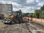 В Нижнем Тагиле начали благоустройство двора, где обрушились подъезды жилого дома