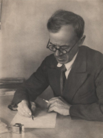 А.П. Бондин за работой, 1930-е гг.jpg