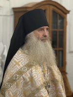 Архипастырское богослужение в Неделю 7-ю по Пасхе в Крестовоздвиженском соборе Верхотурского монастыря